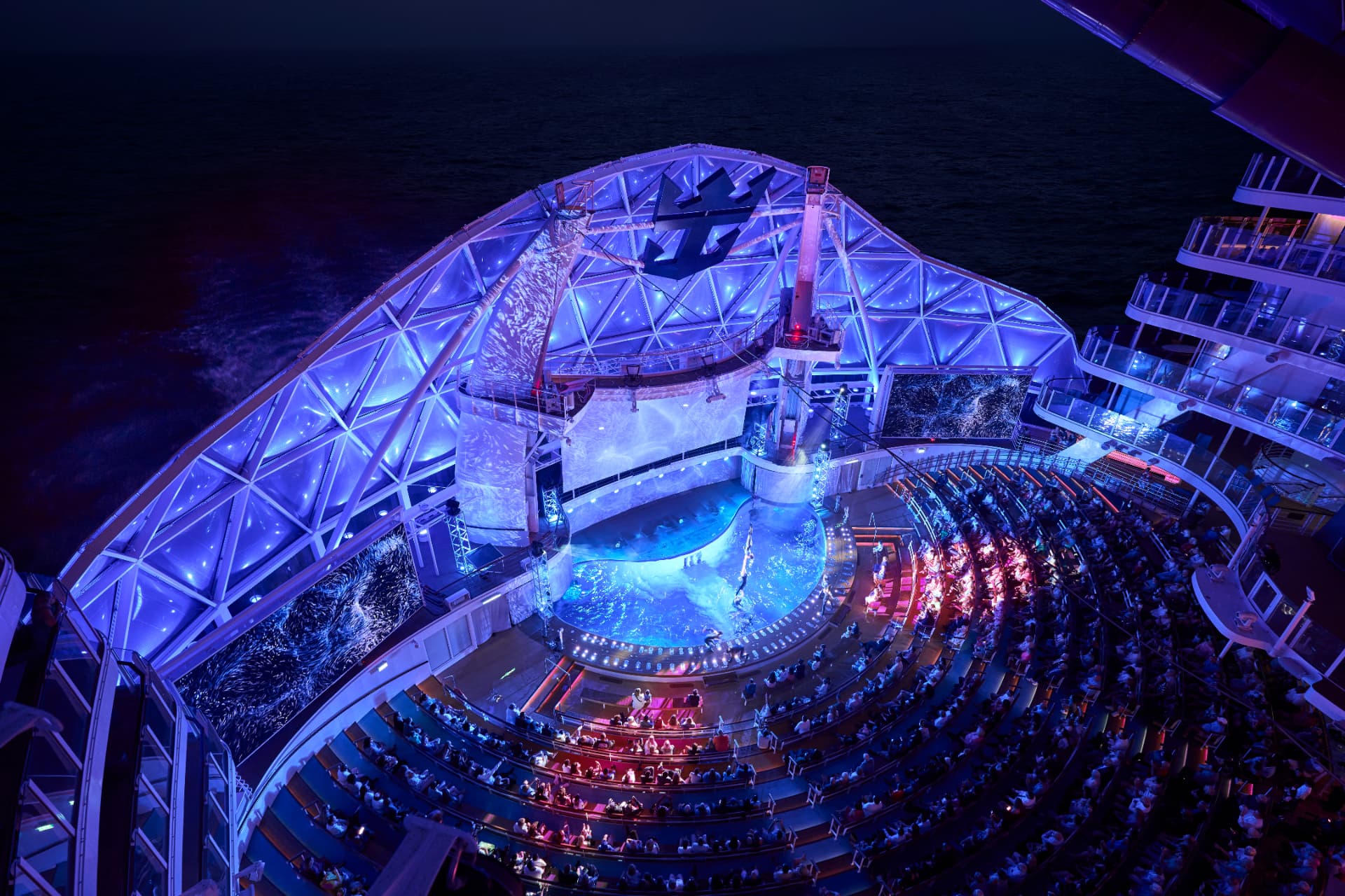 Evening show venue
