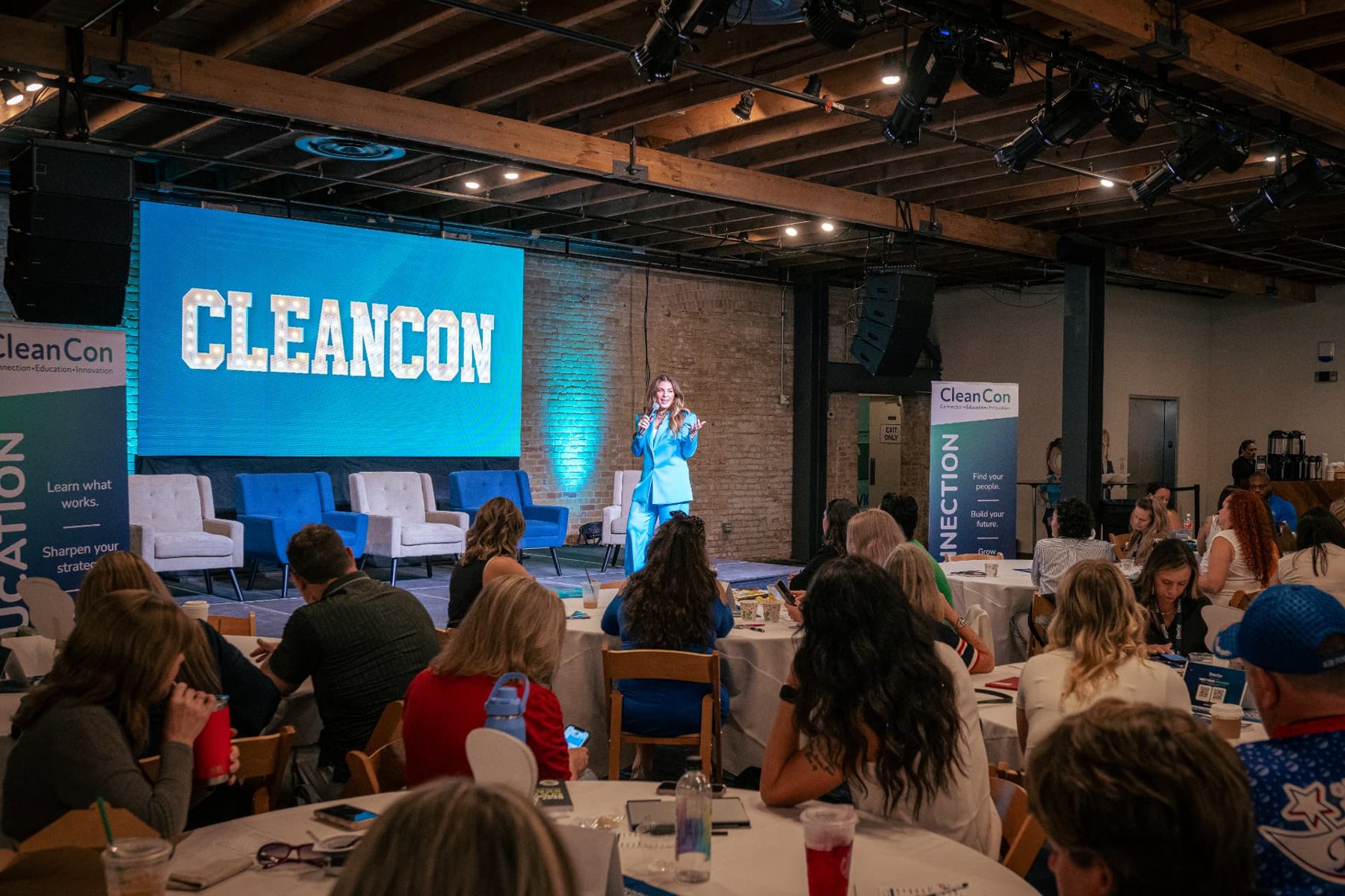 CleanCon main room