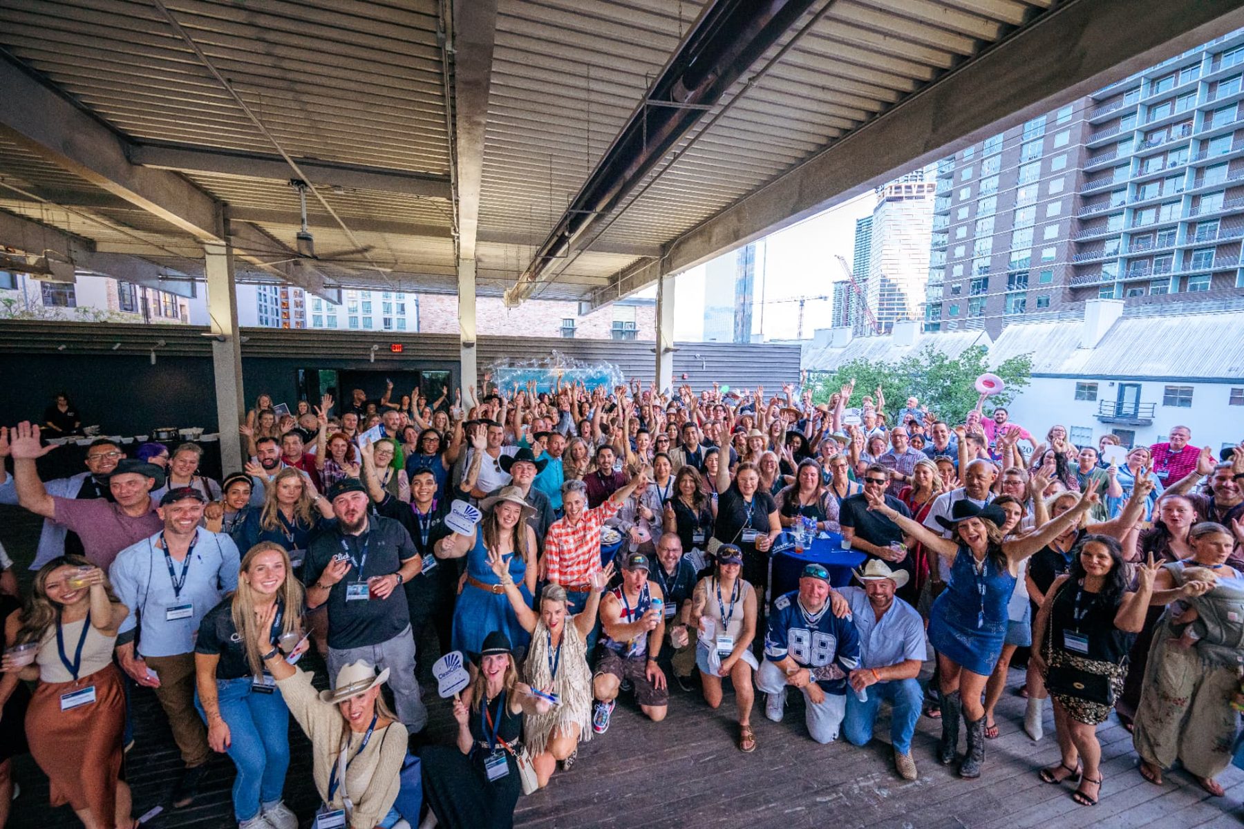 CleanCon attendees connecting